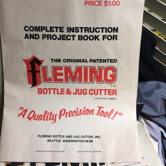 Vintage Fleming Bottle and Jug Cutter - Picture 2 of 8